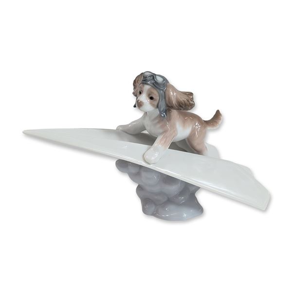 Lladro Lets Fly Away Porcelain Figurine