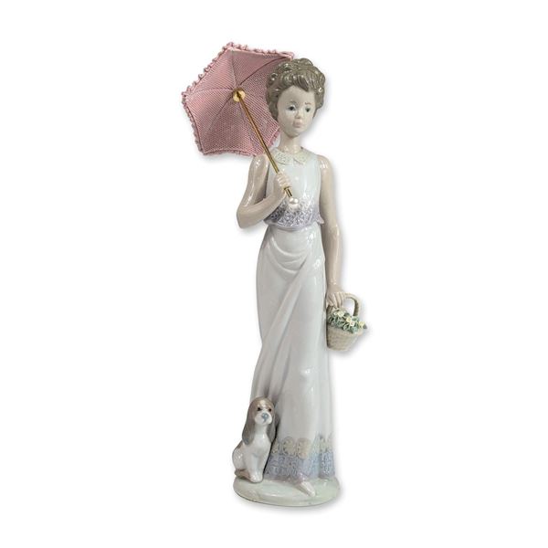 Lladro Porcelain Garden Classic 7617 Figurine