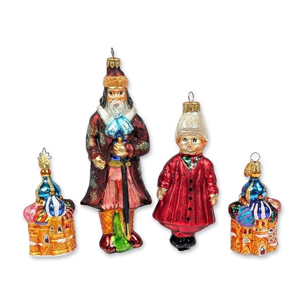 Christopher Radko Russian Rhapsody Ornament Set