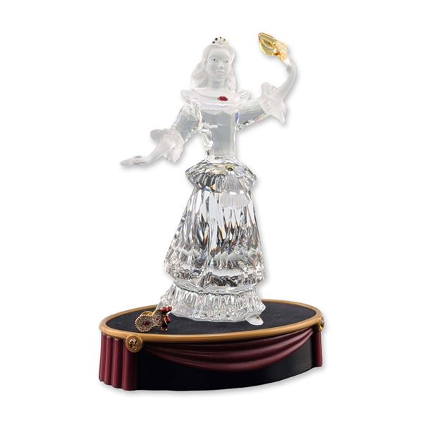 Swarovski SCS Masquerade Columbine Crystal Figurine with Base, Pin, and COA