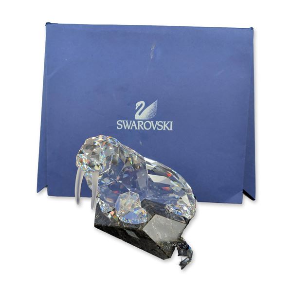 Swarovski Soulmate Series Crystal Walrus Figurine