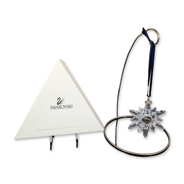 Swarovski 1998 Annual Edition Crystal Christmas Ornament, Snowflake
