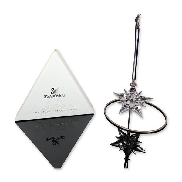 Swarovski 2001 Annual Edition Crystal Christmas Ornament