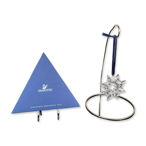 Swarovski 2003 Crystal Snowflake Christmas Ornament