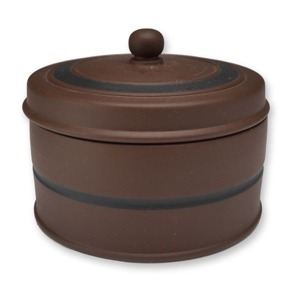 Wedgwood Brown Stoneware Lidded Jar