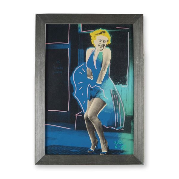 Ringo, Silkscreen on Canvas, Marilyn 7 Year Itch - Signed
