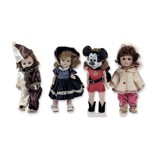 4pc Collection of Cosmopolitan Ginger Hard Plastic Dolls