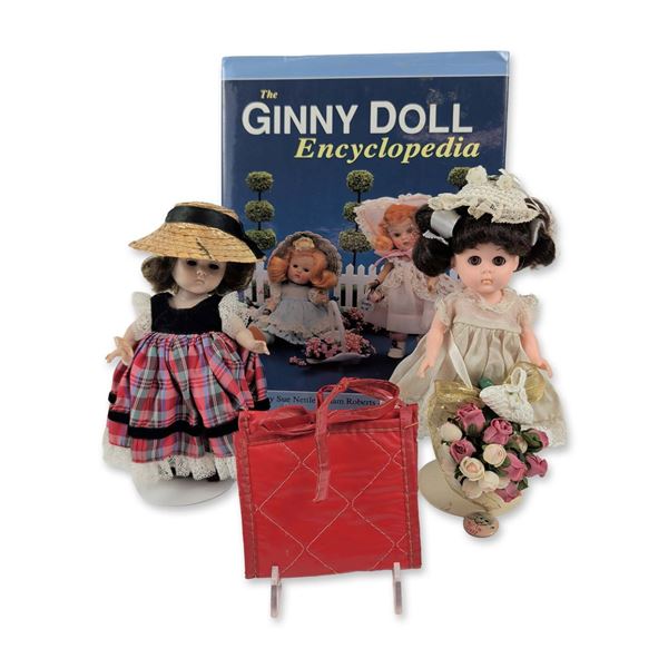 5pc Collection of Vogue Ginny Dolls and Accessories