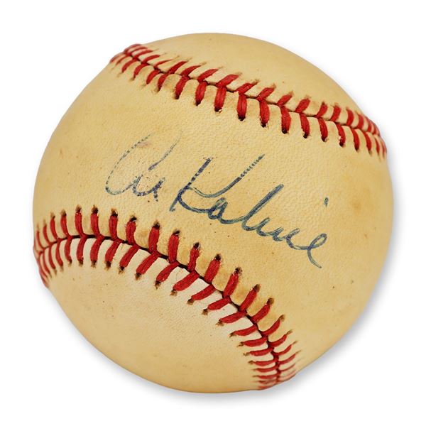 Al Kaline Signed Rawlings Official American League Baseball - PSA Authenticated