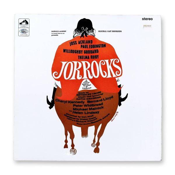 Jorrocks 1966 Original London Cast Recording LP Record
