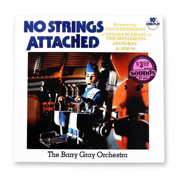 The Barry Gray Orchestra No Strings Attached 10 Inch Long Play Vinyl DOW 3