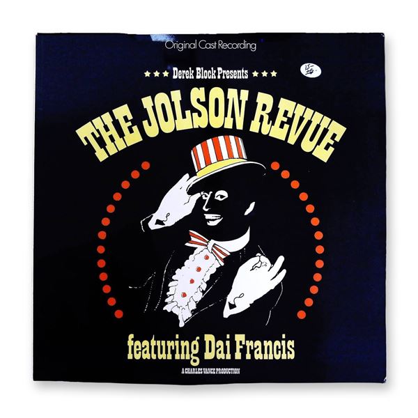 The Jolson Revue Original Cast Recording LP Record