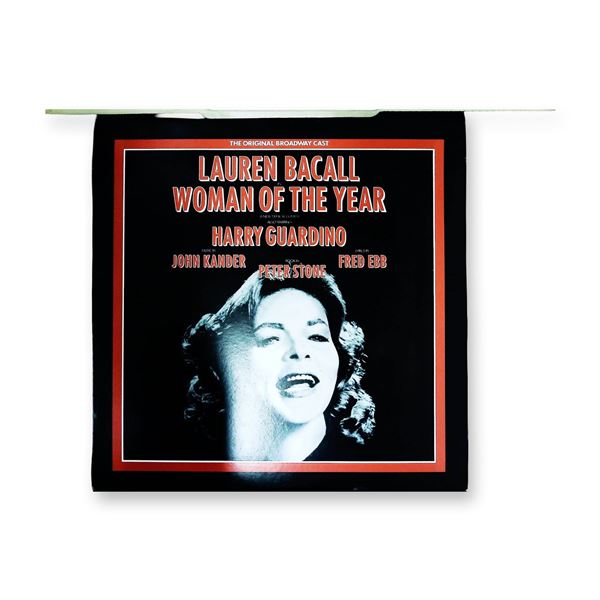 Woman of the Year Original Broadway Cast Recording Vinyl LP Starring Lauren Bacall