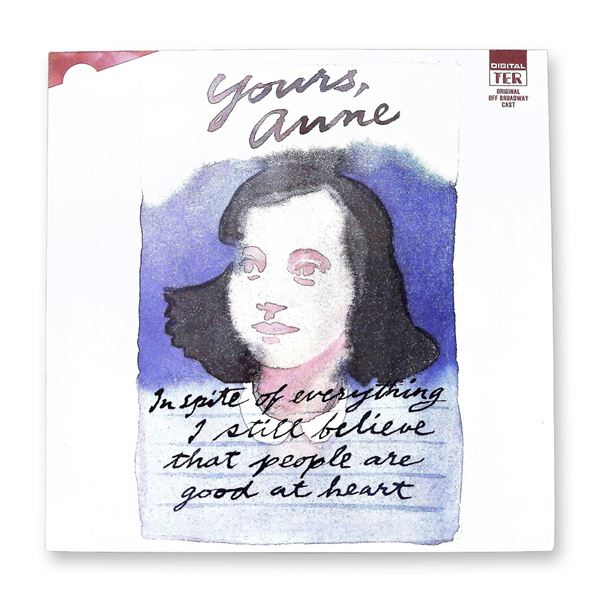 Yours, Anne: A Musical Drama Based on the Diary of Anne Frank Original Off-Broadway Cast Recording V