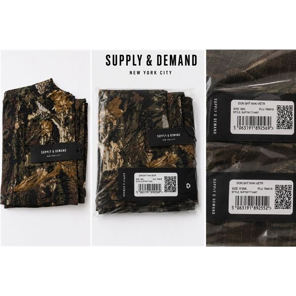 Supply & Demand pants (multi-tonal camouflage, brown green tan)