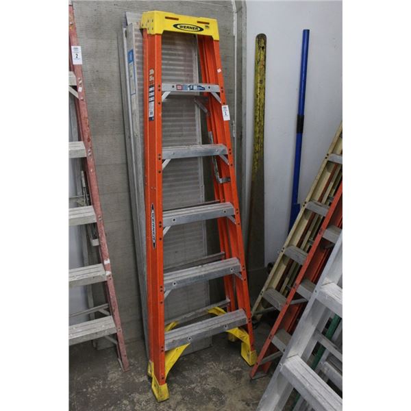 Werner Orange FG  6'  Stepladder