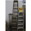 Image 1 : Wooden  4'/8' Stepladders - 2