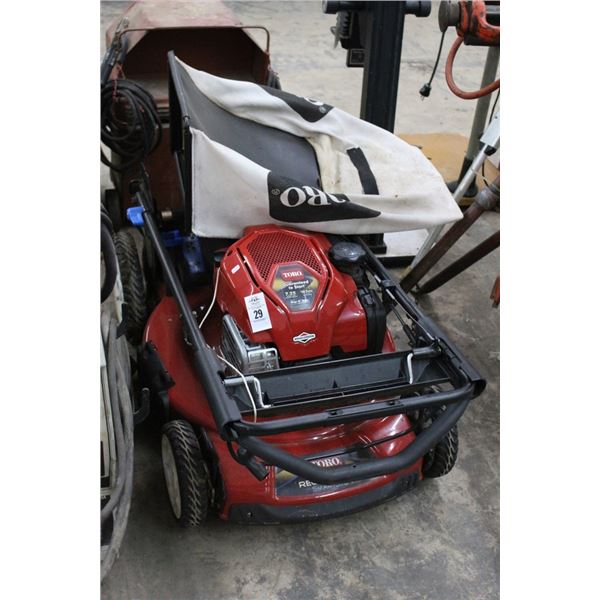 Toro Recycler  7.25 HP  High Wheel Mower w/Bagger