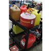 Image 1 : Asst. Fuel Cans - Most w/Fuel