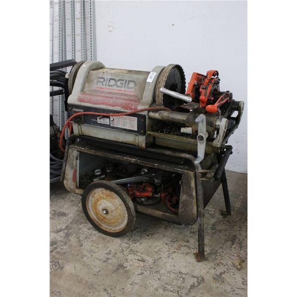 Ridgid  1224  Industrial Pipe Threader w/Supplies