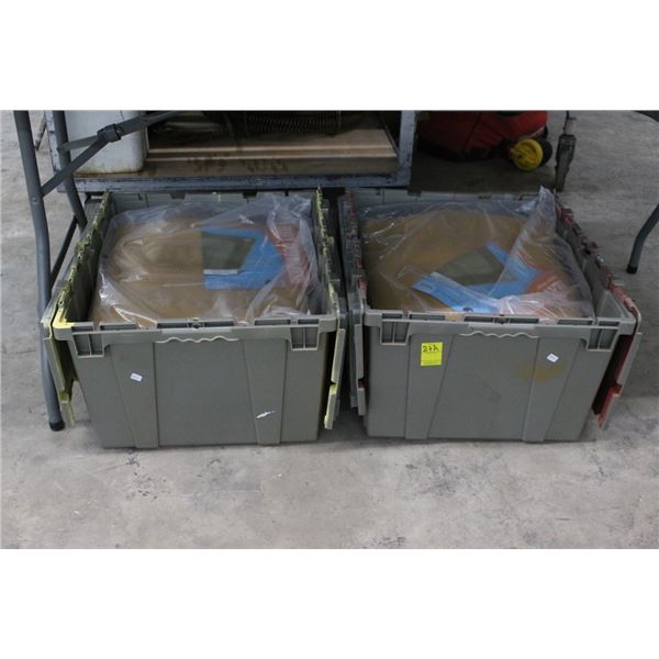 Hydra Tarp Mesh Heavy Duty Tarps - 2 Totes