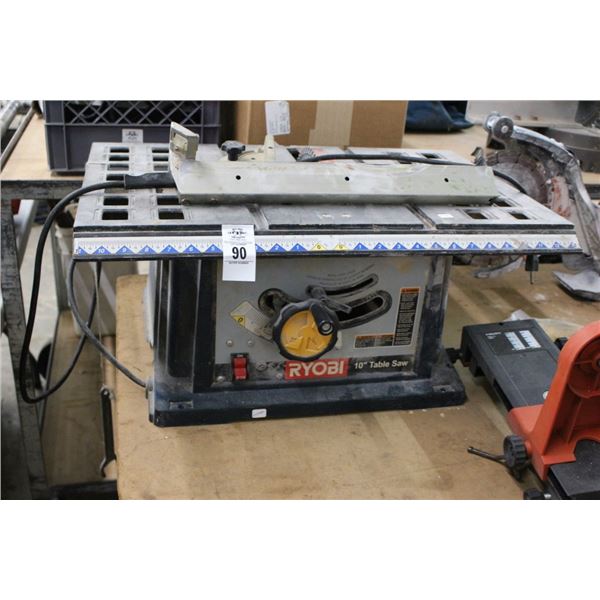 Ryobi  10"  Table Saw