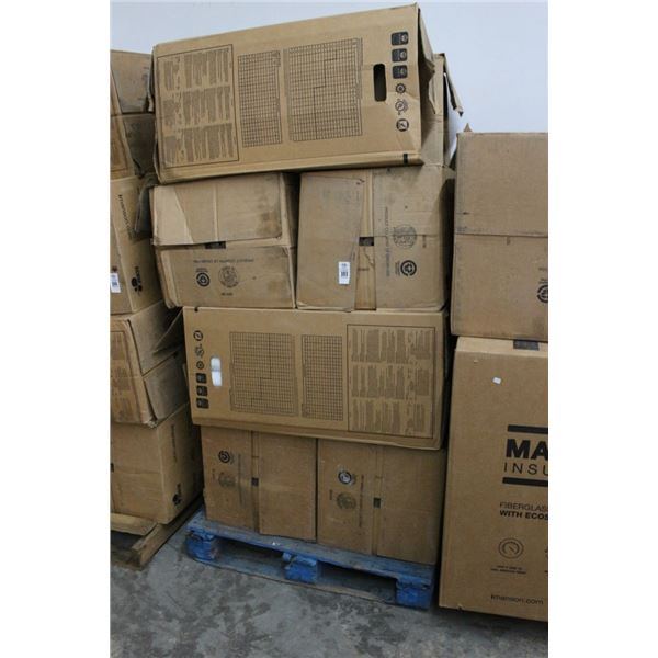 Manson Fiberglass Pipe Insulation on Pallet