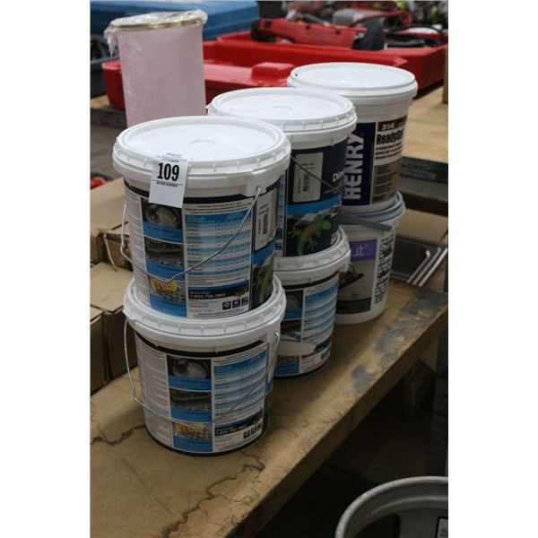 Bostitch Premix Urethane Grout 6 Buckets, Chimney Candles