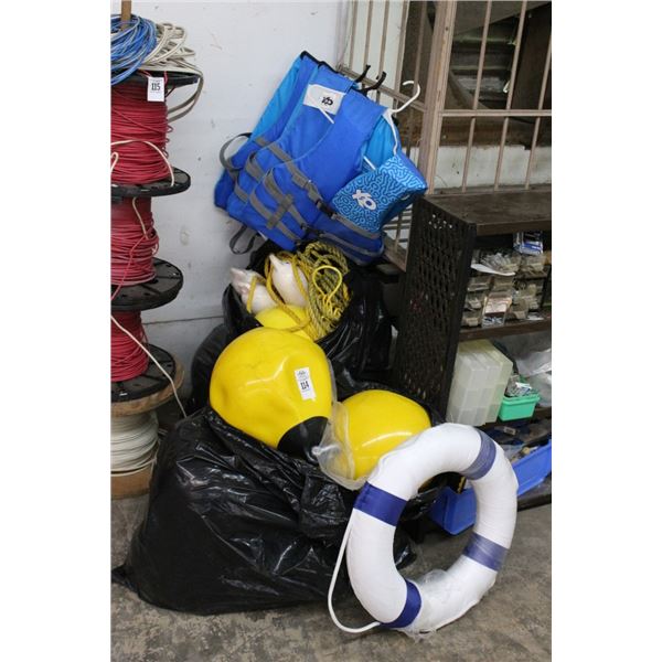 Marine Bumpers, Lifevests, Ring, Buoys