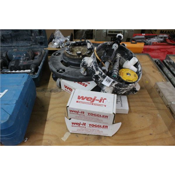 WEJ  Fasteners, Brute Can Dolly, Suction Cups