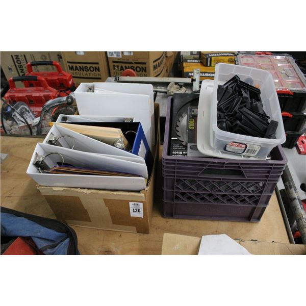 Brake Rotors, Saw Blades, Door Stop, Binders, Hardware