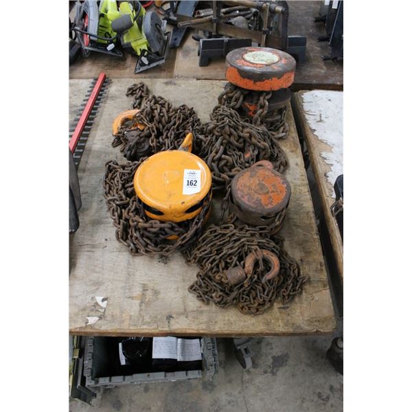 3- 3 Ton/Other Chain Hoist - 3 X $