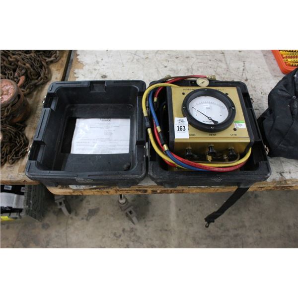 Back Flow Test Gauge w/Case