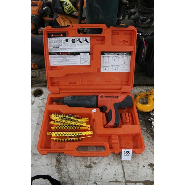 Ramset Cobra Fastener Gun w/Case