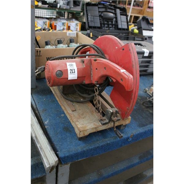 Milwaukee Electric Cut Off Saw