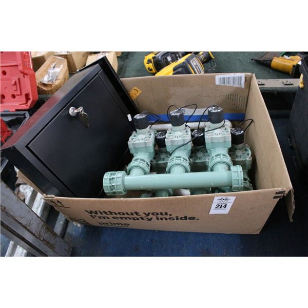 Locking Cabinet, Sprinkler Solenoid