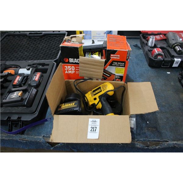 Dewalt Cordless Drill,  B & D  Battery Pack