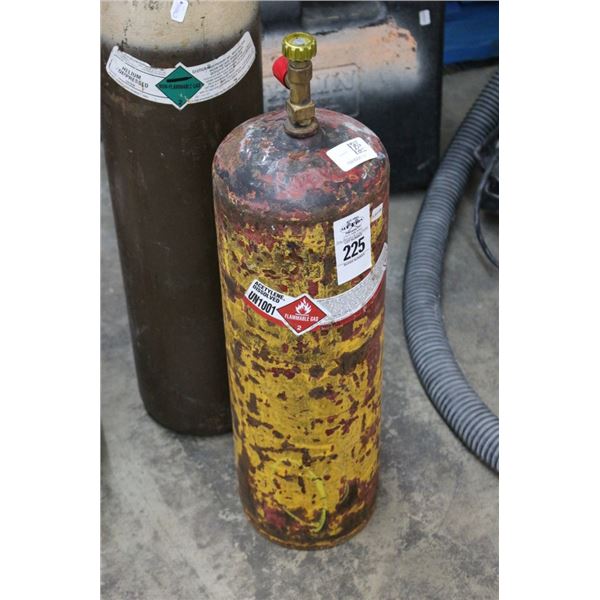Acetylene Tank - Ownership Unknown