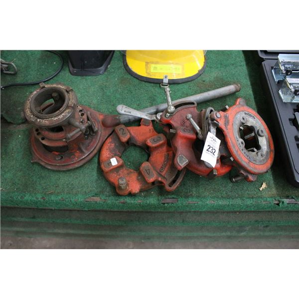 Ridgid Pipe Threader Dyes - 4
