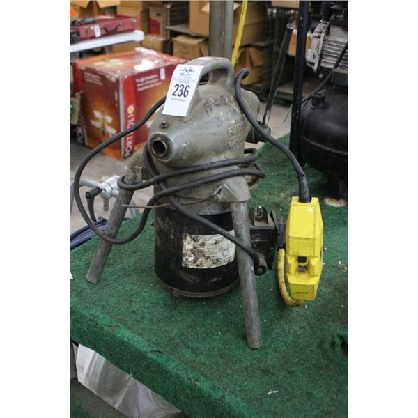 Ridgid Coleman  K50  Drain Cleaner Unit