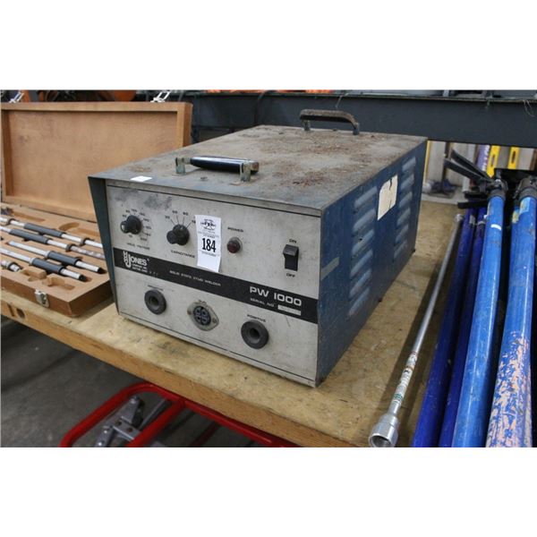 HA Jones  PW1000 Solid State Stud Welder