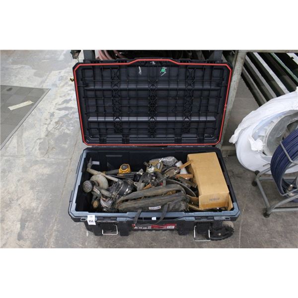 Husky Rolling Tool Tote w/Asst. Air Tools