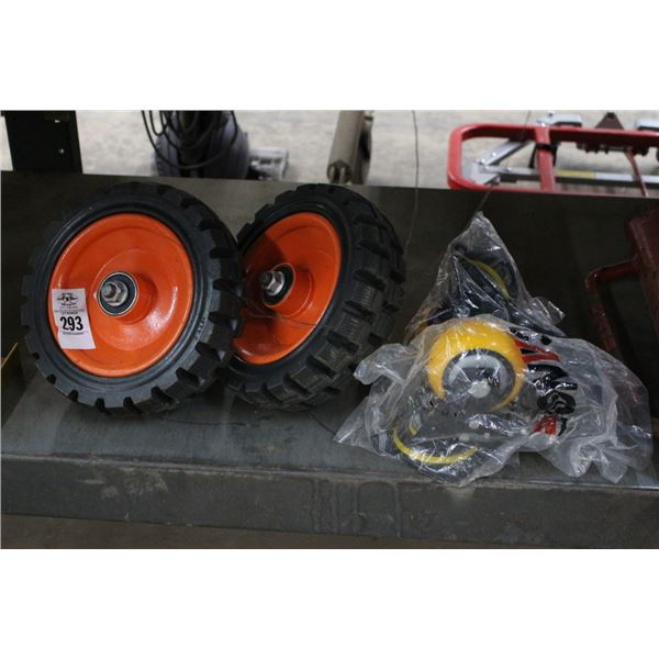 Asst. Heavy Duty Casters - 4