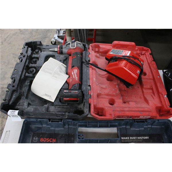Milwaukee Cordless Expander Tool w/Charger/Case
