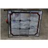 Image 1 : Approx.  30"  X  30"  Leaded Glass Panel