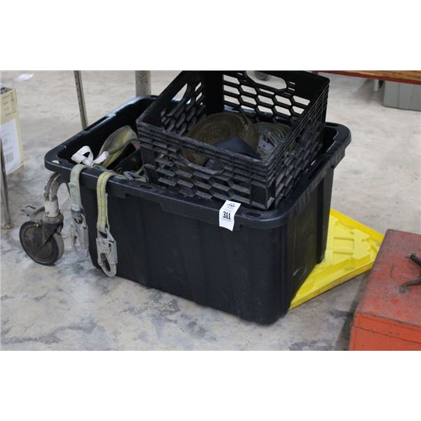 Landyards, Tie Down Straps in Tote