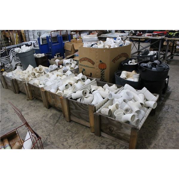 Asst. Large Lot  PVC  Fittings