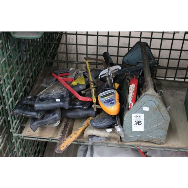 Asst. Saws, Hand Tools