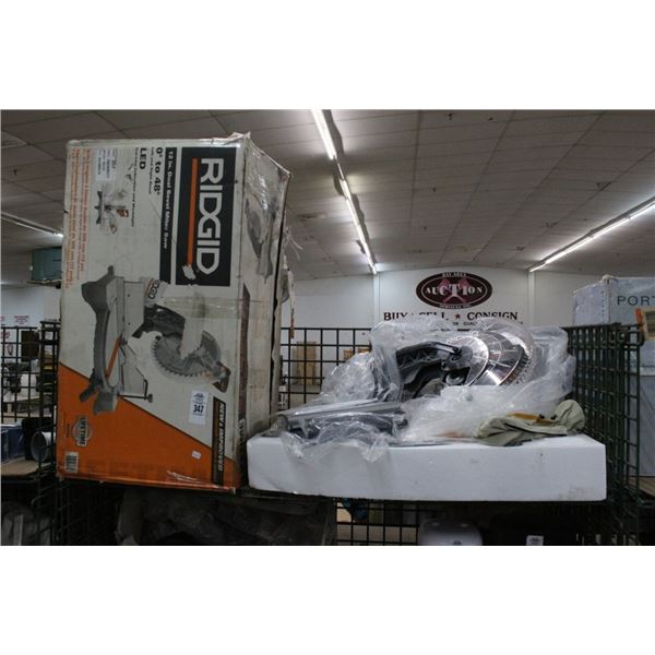 Ridgid Electric Miter Saw