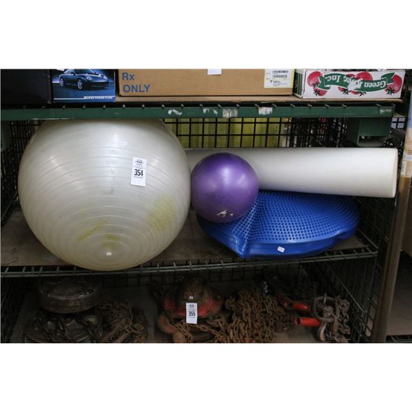 Medi Balls, Foam Bolster